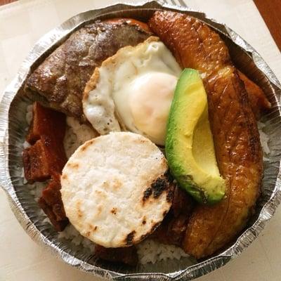 Columbian Typical Platter