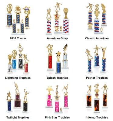 Choose from thousands of Crown-Exclusive trophies from participation to championship awards & everything in between.