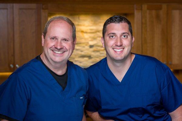 Dr. Michael Gigliotti (left) and Dr. Jared Gittleman