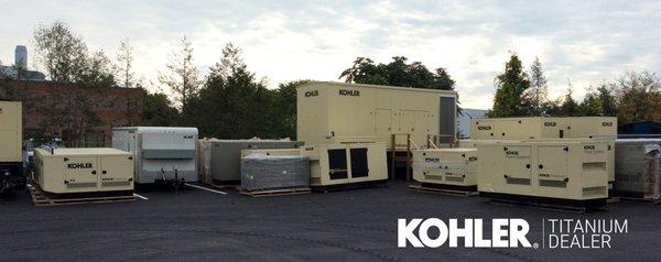 We are proud to be named one of the only Kohler Power Titanium dealers in the country!