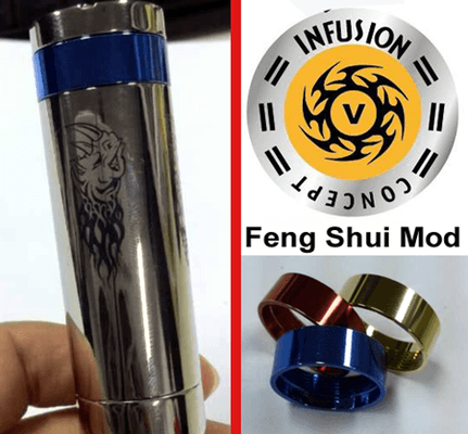 Vapor Feng Shui Mod (pronounced "fong schway") by Infusion Concept bring good fortune as Luck,Love,Dream & Prosperity