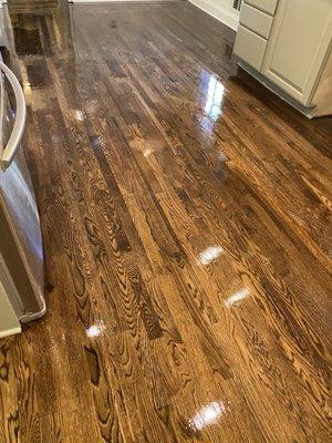 Floor refinishing