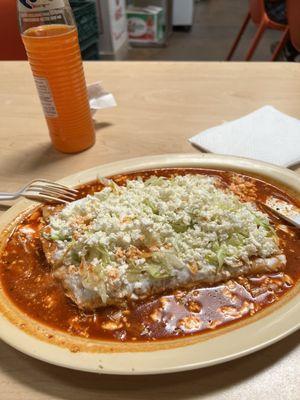 Cheese enchiladas