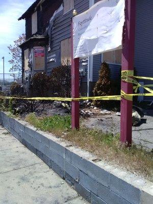 Fortitude  Counseling and Recovery Center 69 Holmes St North Quincy after a fire on 5/22/2020