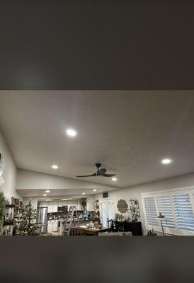 New recessed lighting