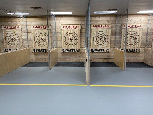 We have 15 targets waiting for you to stick a bullseye! Host your next party or group event with us.