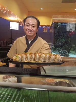 The sophie roll by Supi  served with a smile.