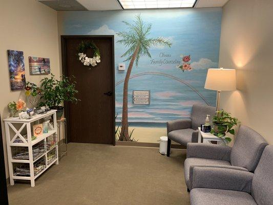 Ohana Family Counseling Waiting Room (Main Office Location)