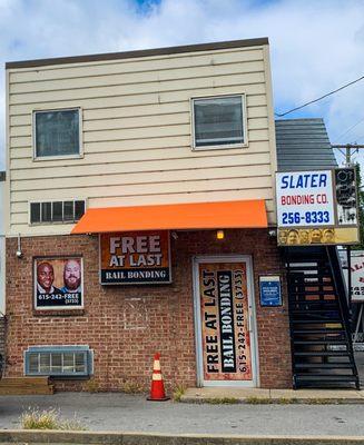 Cute building, love the orange roof