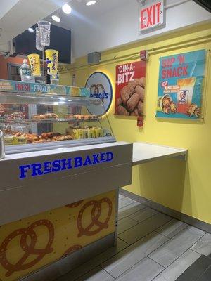 Kiosk inside Columbus Circle subway