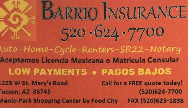 Barrio insurance Agency