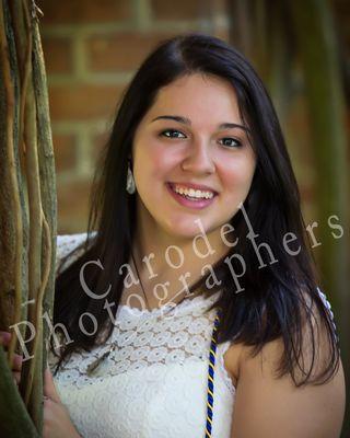 graduation portrait, College of Charleston, Charleston, SC