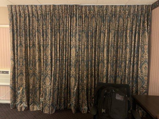 Curtains look outdated