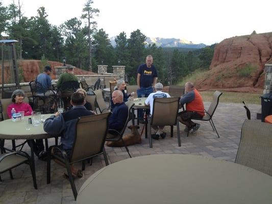 Great view of pikes peak.