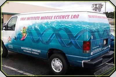 Car Wrap for San Diego Salk Institute