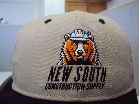 Front of Custom Embroidered Hat for New South