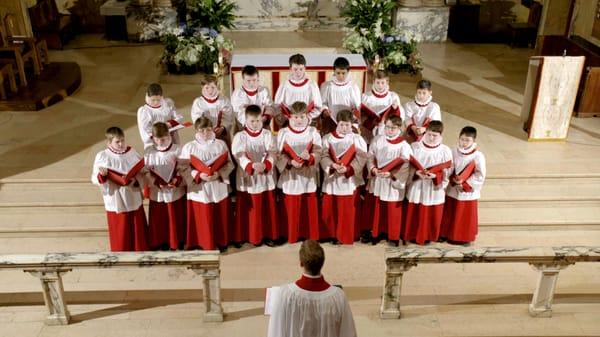 The Choristers of St. Paul's sing mass daily at The Church of St. Paul | Harvard Square