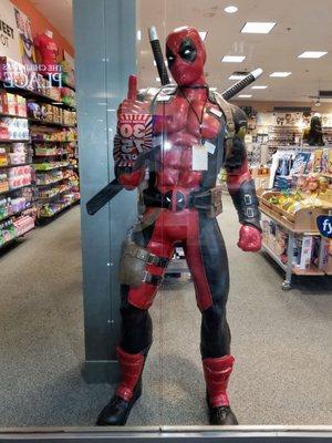 This life size Deadpool could be yours for just $1,200 !!