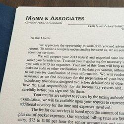 Contact Mann & Associates today for all your tax preparation needs, small business accounting, estate planning, payroll needs...