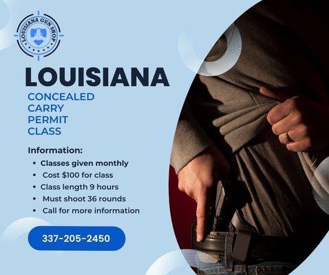 Concealed Handgun Classes