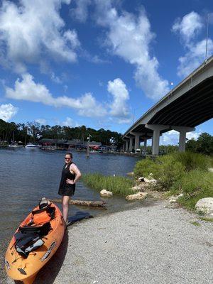 The kayak Launch