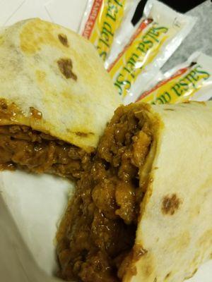 Frito chili pie wrap!