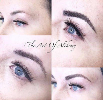 Microblading - semi-permanent tattoo for the brows! Beautiful!!