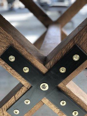 White oak base details