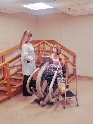 At Straith Inpatient Rehab, we offer 3 hours of therapy twice a day! We offer Physical, Occupational, and Speech Therapy!