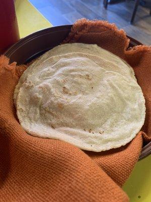 Homemade tortillas !