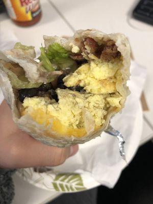 Breakfast burrito