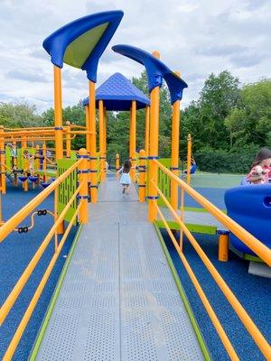 Playground entrance