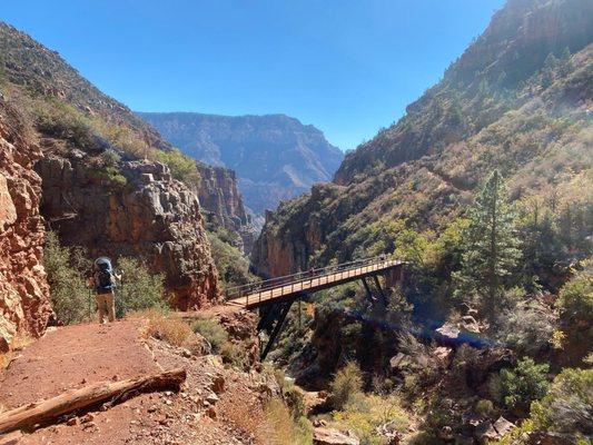 Canyon Ministries Backpacking North Kaibab Trail Redwall Bridge Grand Canyon