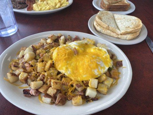 Ham & Cheese Skillet