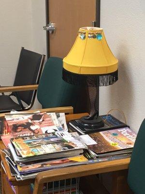 How you know you've chosen the right place. Leg lamp!