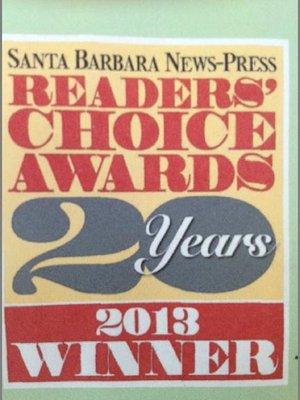 Winner of 2013 Santa Barbara News PRess Reader's Choice Award