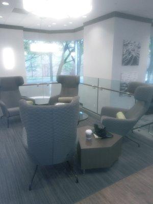 Have a seat in our amazing waiting area. We'll be right with you!