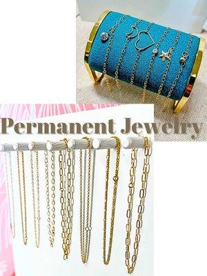 We offer Permanent Jewelry also known as "forever jewelry"