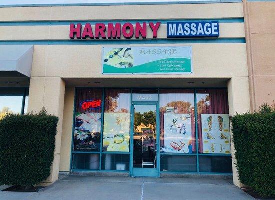 Harmony Massage Tel:951-455-5335  12125 Day St,Ste M403, Moreno Valley, CA 92557 9:30 AM - 9:00 PM