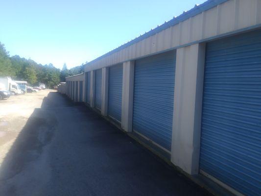 storage facility and parking available