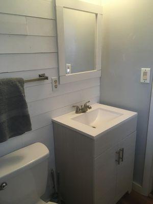 Clean, private bathroom