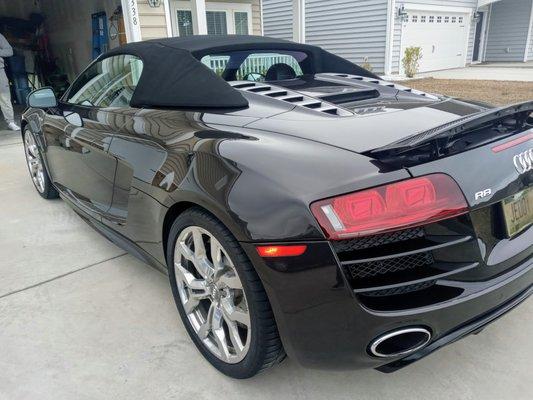 Audi R8 we Ceramic Coated.