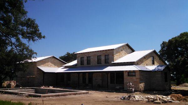 new construction custom roof