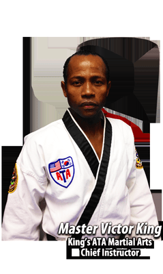 My name is Victor King, head instructor of King's ATA Celebrity Martial Arts.