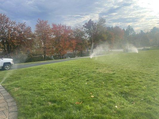 Sprinkler Winterizing