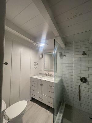 Bathroom remodel