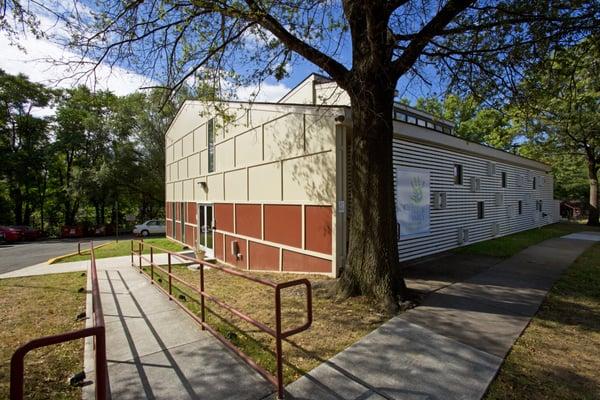 The exterior of our newest classrooms on Wheeler Ave.