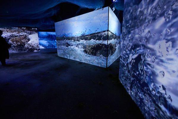 Huge Screens at an Immersive Experiential Event at Capitol Art