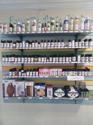 We have essential oils and diffusers