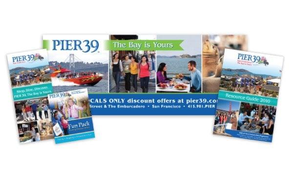 PIER 39 Print and Ad Samples